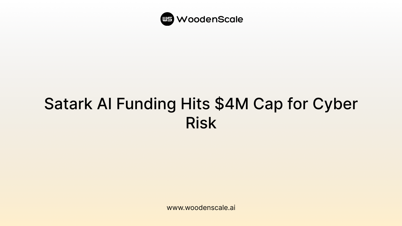 Satark AI Funding Hits $4M Cap for Cyber Risk
