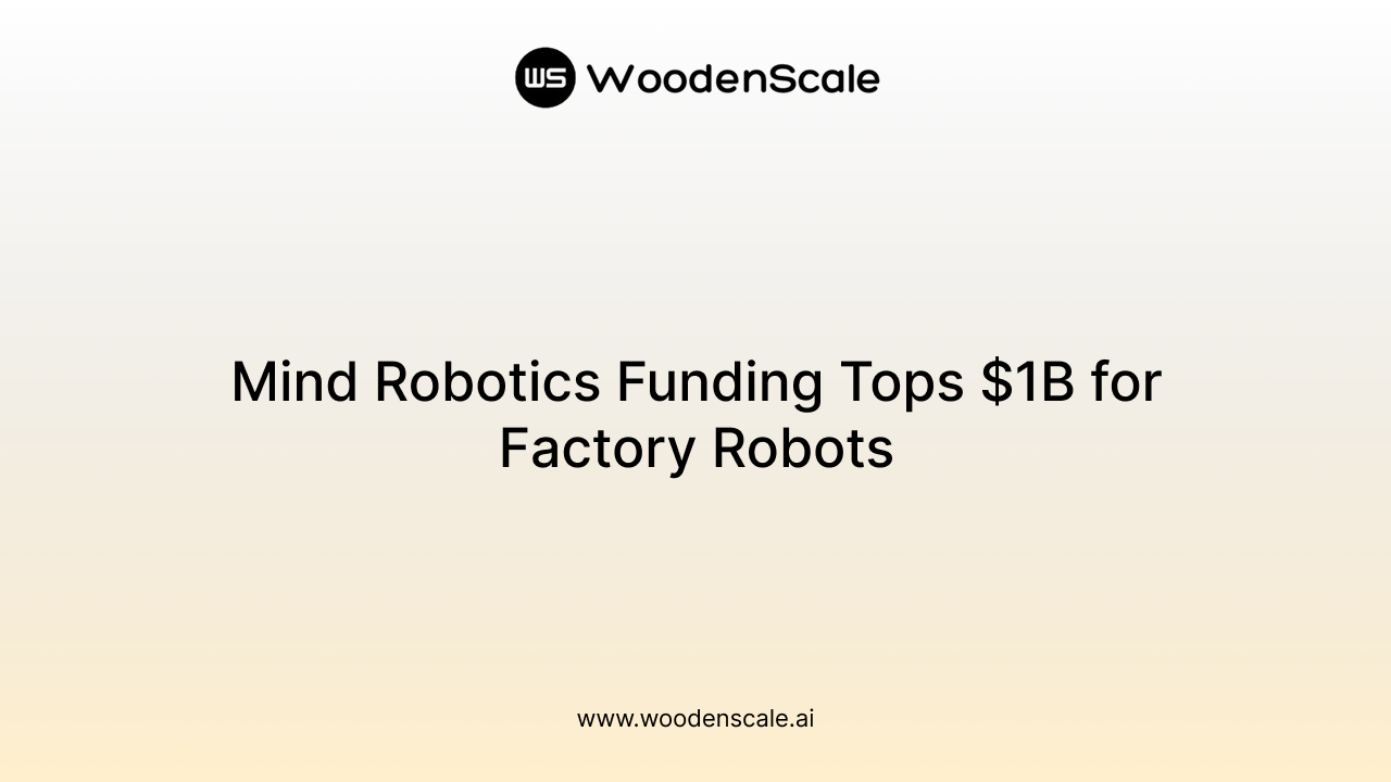 Mind Robotics Funding